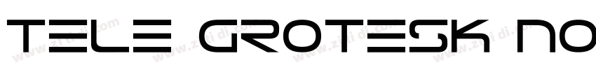 Tele Grotesk norm字体转换